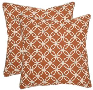 Подушка декоративная Safavieh Alice, 18x18 см, коричневый