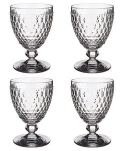 Набор из 4 стаканов для чистой воды Villeroy & Boch Boston на подставке, 350 мл, прозрачный