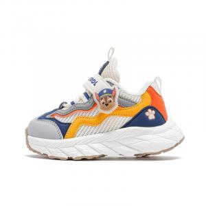 Низкие детские кроссовки для повседневной носки. Дети 3–7 лет. PAW PATROL, бежевый/серый/оранжевый/желтый