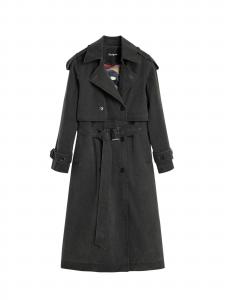 Desigual Куртка для межсезонья в черном цвете