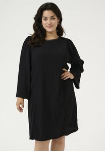 Платье Kaffe Curve KCALVINA, Black Deep/Mottled Black