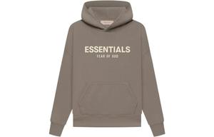 Детская толстовка Fear Of God Essentials, серо-коричневый