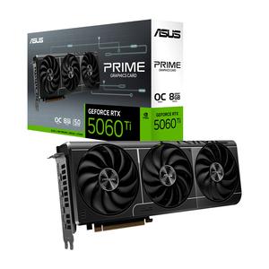 Видеокарта ASUS PRIME GeForce RTX 5060 Ti OC,  8 Гб, чёрный