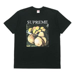 Футболка Supreme FW18 Still Life Tee Black Printing Short Sleeve Unisex, черный