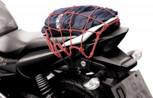 Сетка-держатель для мотоцикла Oxford Cargo, красный