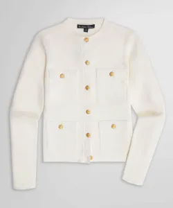 Кардиган Brooks Brothers, цвет Ivory
