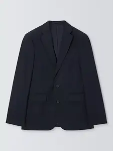 Куртка John Lewis Washable Regular Fit Notch Lapel Suit, темно-синий