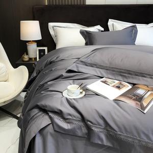 LUOLAI HOME Комплект постельного белья 4 предмета: простыня 200 см, пододеяльник 220x240 см