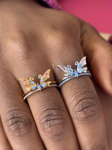 Набор колец Winx Club X Gadget4entertainment Bloom Enchantix, серебро