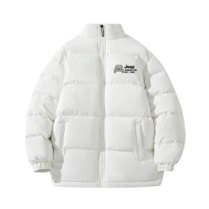Детская утепленная куртка с воротником стойкой Jeep, белый