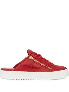 Слипоны на шнуровке Giuseppe Zanotti, красный