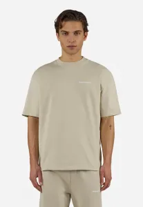 Футболка с логотипом, базовая футболка Pegador, Khaki/White