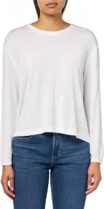 Norma Kamali женский укороченный топ Boyfriend с длинным рукавом