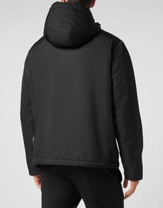 Нейлоновая стеганая куртка Plein Sport, черный