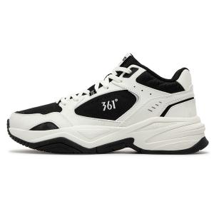 Кроссовки женские Lifestyle, средняя высота, белый/черный 361°