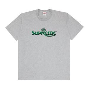 Футболка Supreme Crown Heather Grey