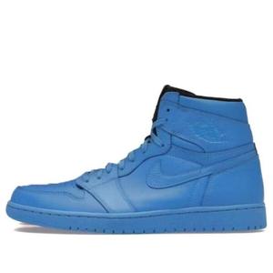 Кроссовки 1 высокие Air Jordan, синий
