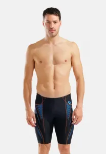 Плавки neo stream jammer Arena, Black-Turquoise-Team Orange