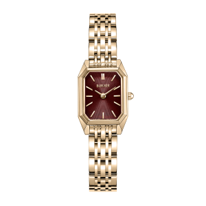 Часы Isabell Petite Gold Burgundy Burker