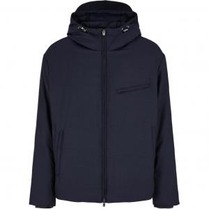 Куртка с капюшоном Emporio Armani Travel Essentials GIORGIO ARMANI, синий