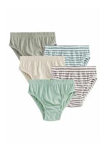 Трусы-брифы PRINTED 5 PACK Next, зеленый