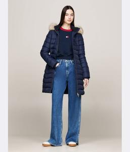 Пуховик Slim fit Tommy Jeans, синий