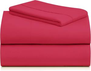 Комплект постельного белья LuxClub, 3 предмета, 168х244/100х191/51х76 см, красный