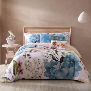 Bebejan Maia Blue, 100% хлопок, комплект двусторонних одеял из 5 предметов, мультиколор