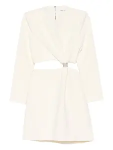 Платье с вырезами и украшениями Malina, нейтральный