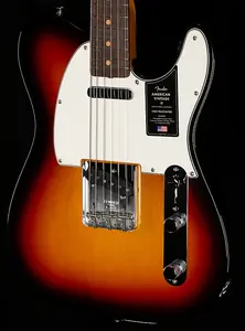 Fender American Vintage II 1963 Telecaster с грифом из розового дерева, цвет Sunburst в три оттенка (320)