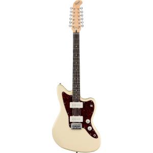 Squier Paranormal Jazzmaster XII Laurel Fingerboard 12-струнная электрогитара Olympic White