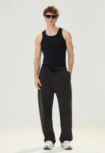 Широкие спортивные штаны Bershka, Black