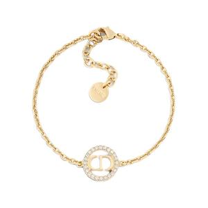 DIOR Металлический браслет унисекс золотой