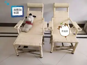 Yu Senyi Кресло из ротанга для отдыха и сна handmade, расширенное, 120 см