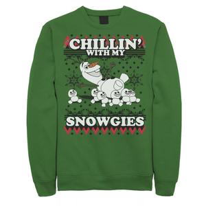 Мужской флисовый свитер Frozen Olaf Chillin' With My Snowgies Disney