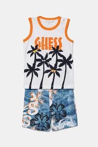 Хлопковый комплект для малышей Guess, синий