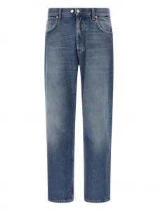 Джинсы с эффектом потертости Department 5, синий