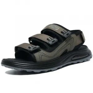 SENJIALUO Пляжные сандалии мужские черные армейский зеленый, цвет Army Green