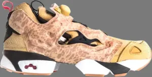 Кроссовки sbtg x limited edt x instapump fury 'feline fury' Reebok, загар