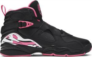 Кроссовки Air Jordan 8 Retro GS Pinksicle, черный