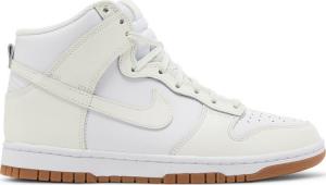 Кроссовки Nike Wmns Dunk High 'Sail Gum', белый