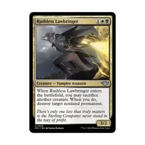 CCG Безжалостный законник (U), MTG - Outlaws of Thunder Junction