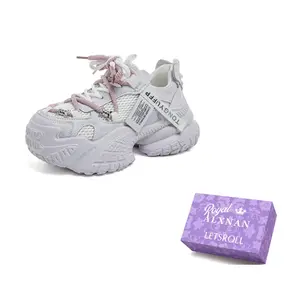 Alxnan Женские кеды низкие повседневные фиолетовые, цвет Purple