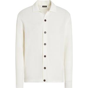 Ermenegildo Zegna Мужская белая рубашка