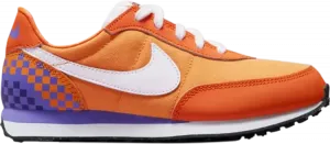 Кроссовки Nike Waffle Trainer 2 SE PS 'Kumquat Court Purple', оранжевый