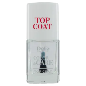 Delia Color&Care лак для ногтей верхнее покрытие, 11 мл