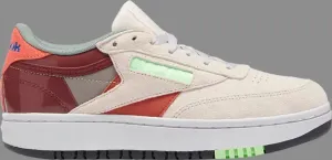 Кроссовки wmns club c double 'ceramic pink multi' Reebok, розовый