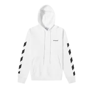 Худи Off-White Drag Helvetica Over 'White/Black', белый