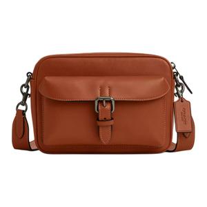 COACH Сумка кроссбоди Warner Label через плечо мужская бронзовая