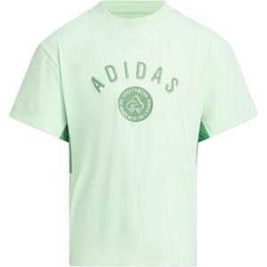 Детская футболка Adidas, пастельно-зеленый